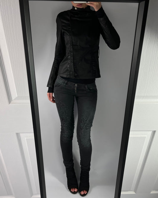 VINTAGE ASYMMETRICAL JACKET