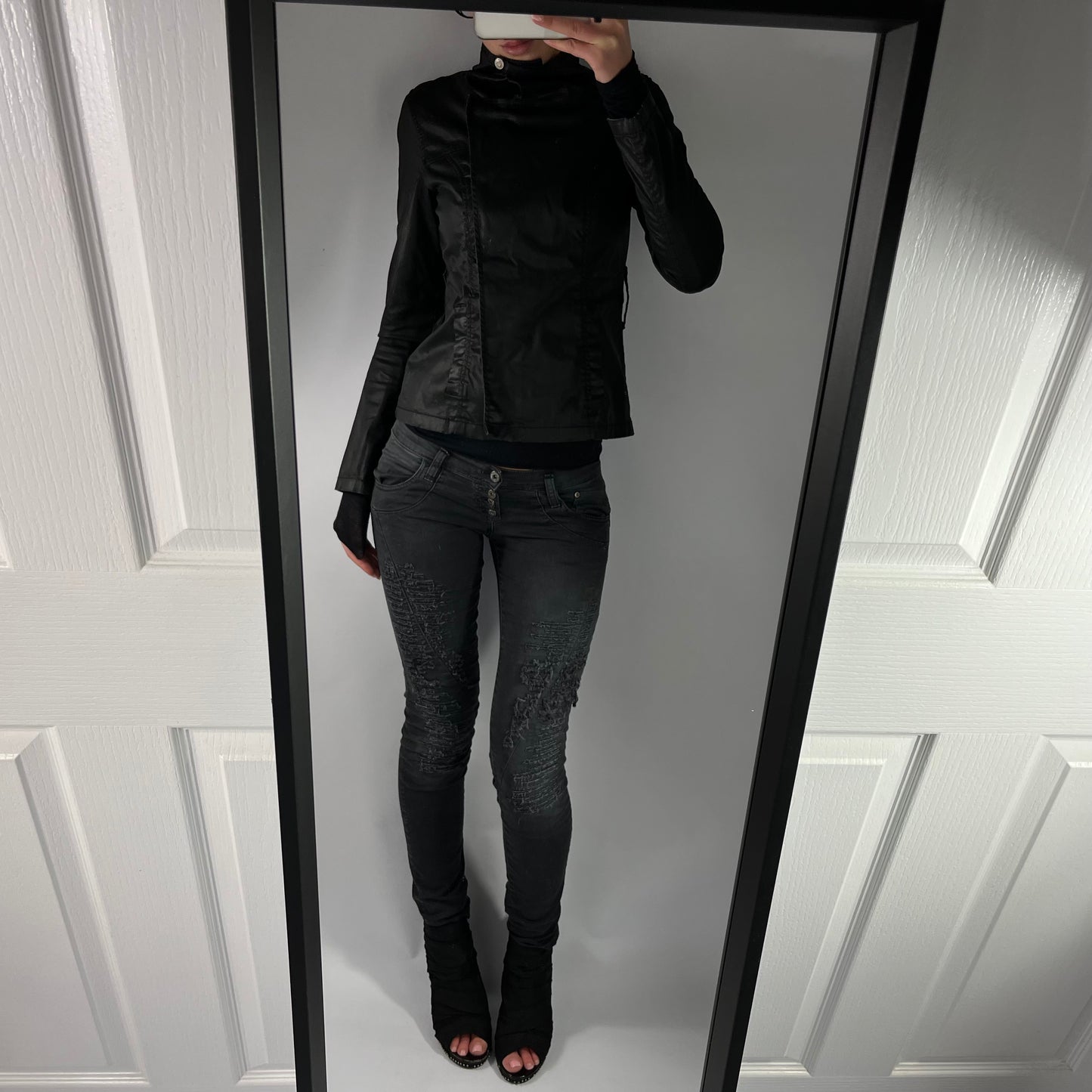 VINTAGE ASYMMETRICAL JACKET