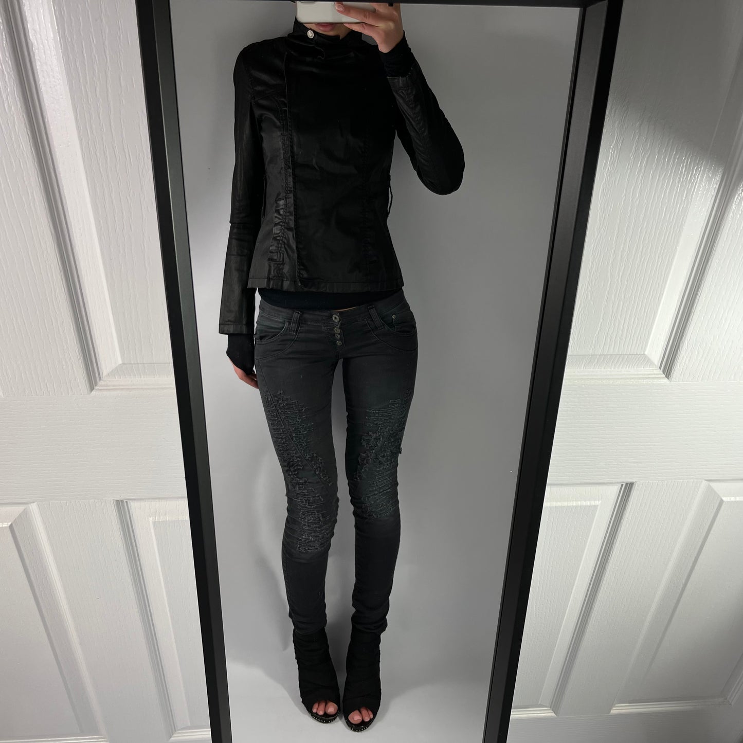 VINTAGE ASYMMETRICAL JACKET