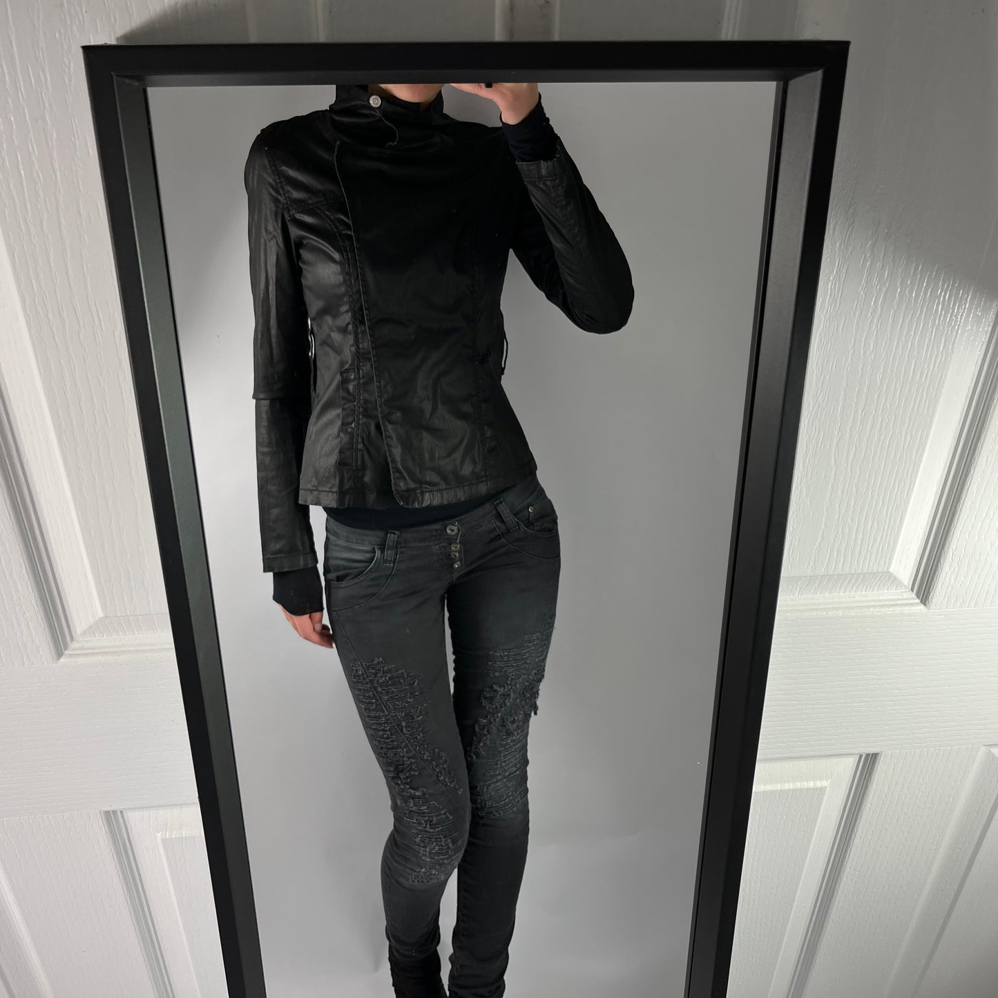 VINTAGE ASYMMETRICAL JACKET