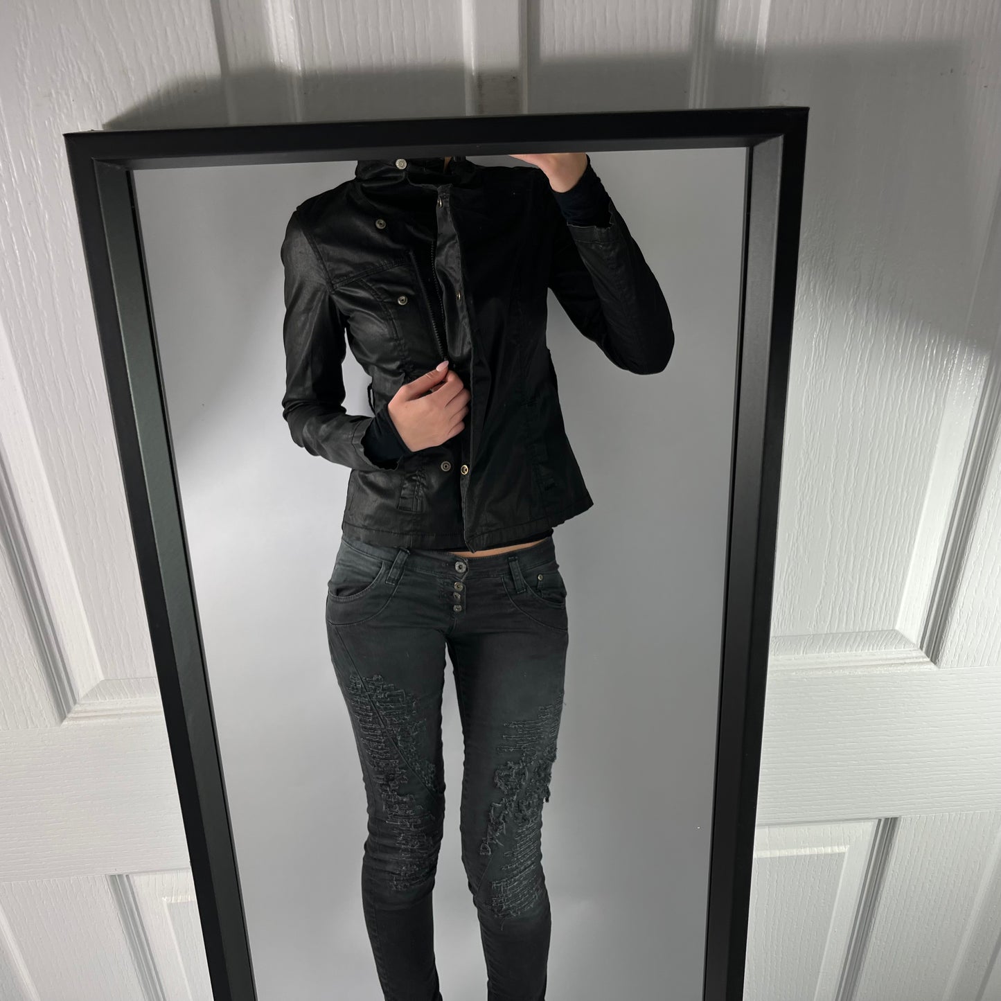 VINTAGE ASYMMETRICAL JACKET