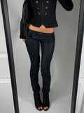 VINTAGE 2004 GUESS LOW RISE JEANS SIZE 26