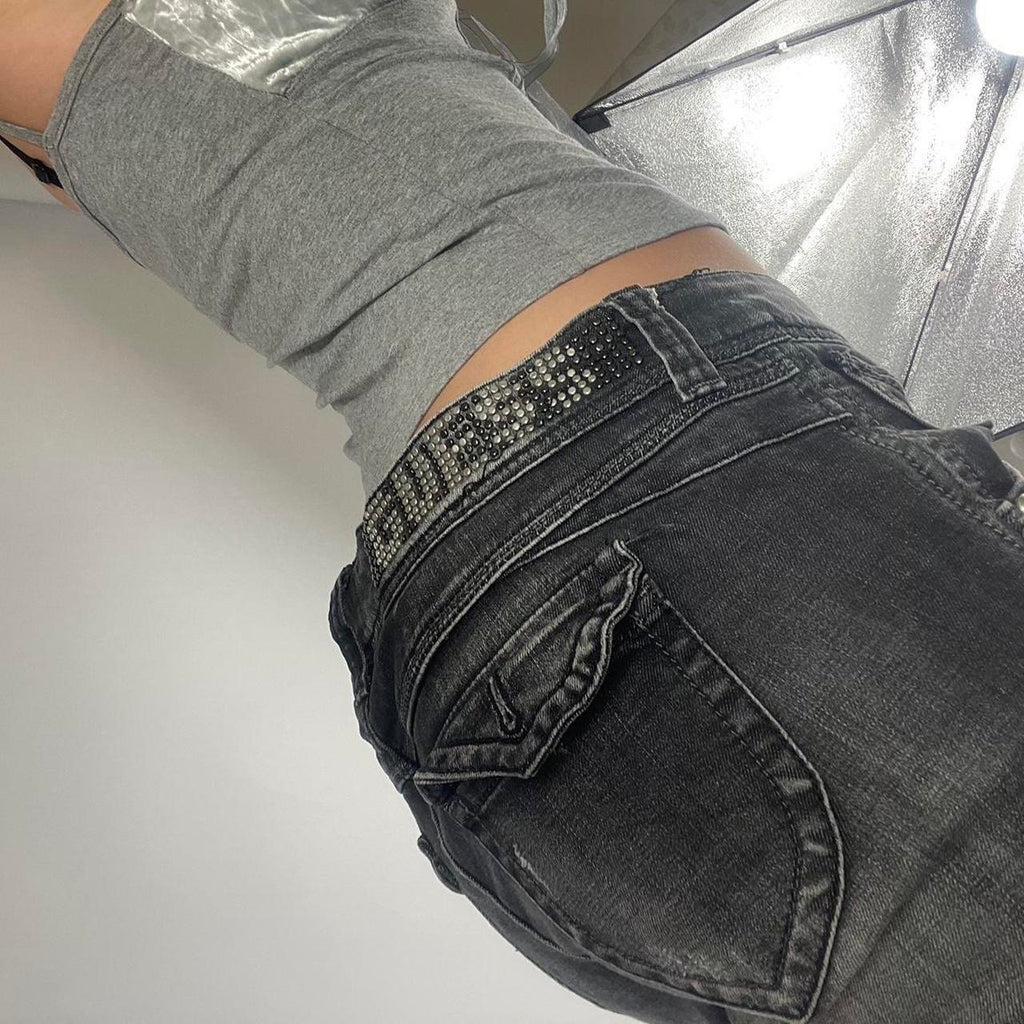 VINTAGE 2004 GUESS LOW RISE JEANS SIZE 27 BNWT