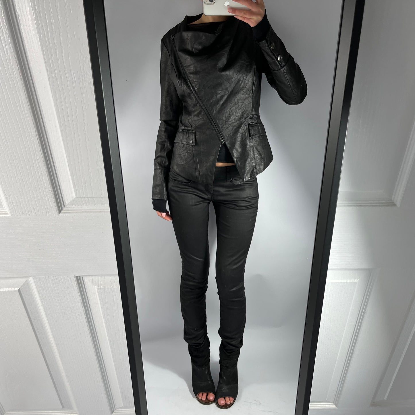 VINTAGE ASYMMETRICAL JACKET