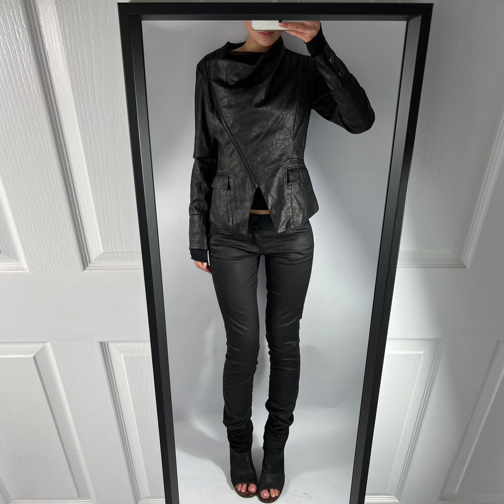 VINTAGE ASYMMETRICAL JACKET