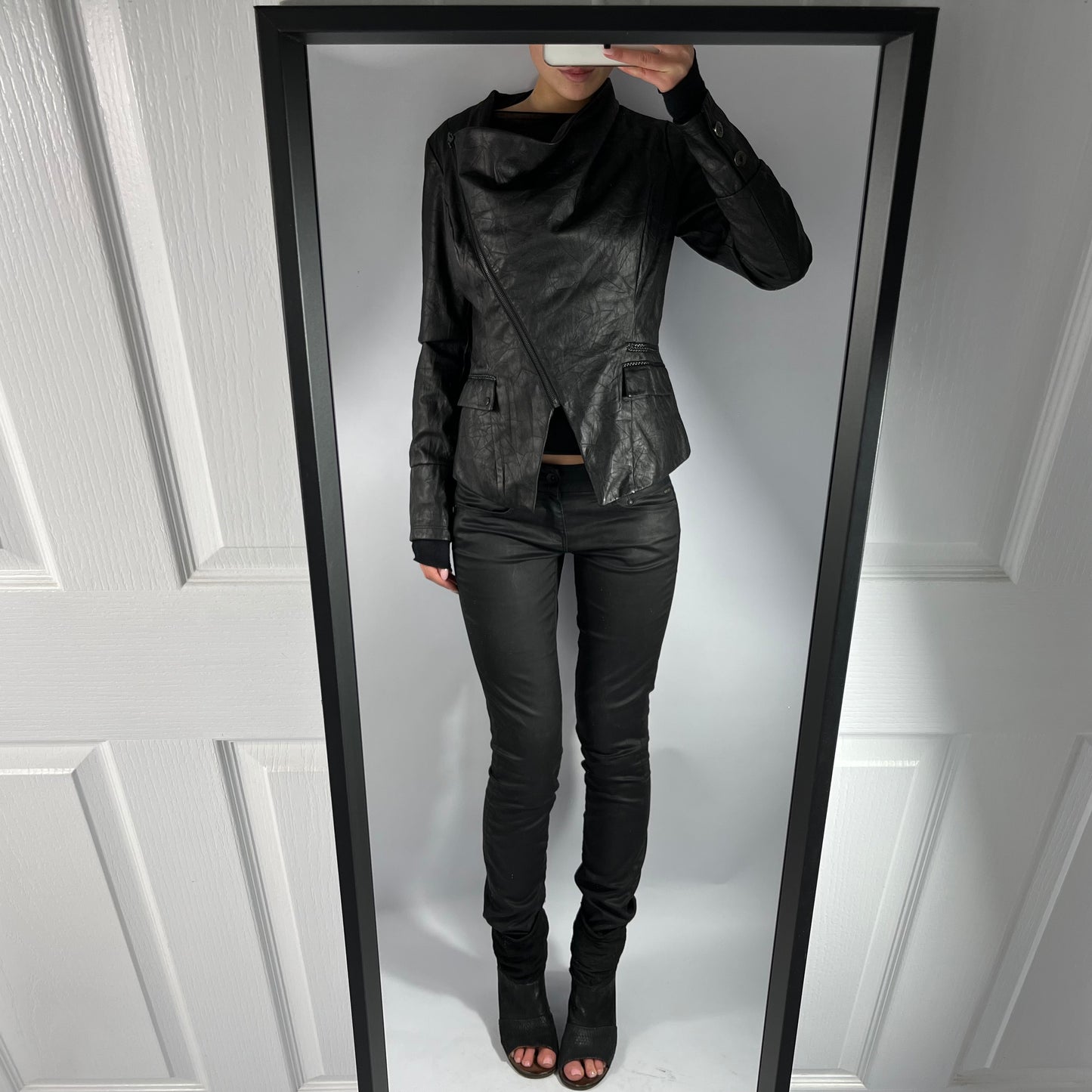 VINTAGE ASYMMETRICAL JACKET