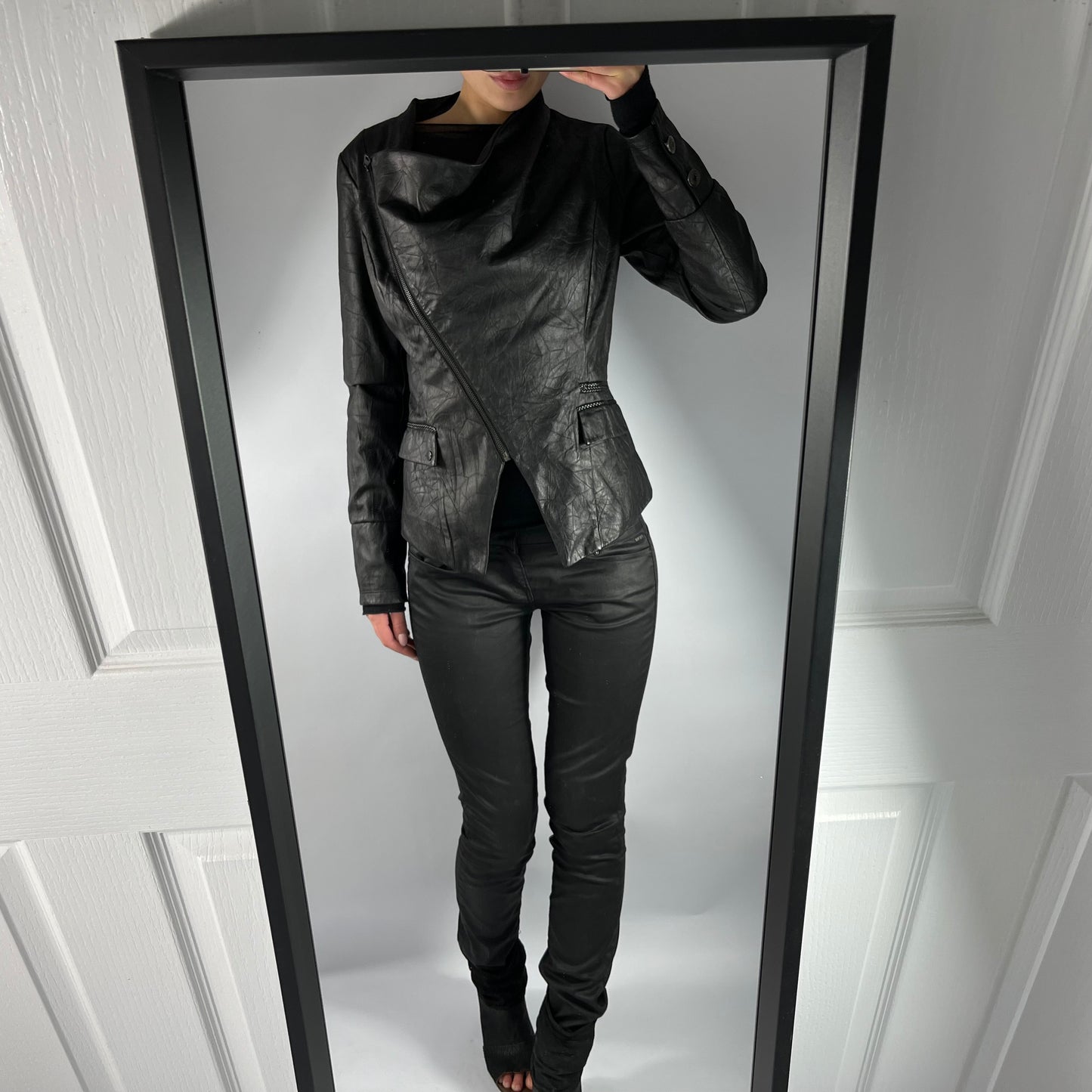 VINTAGE ASYMMETRICAL JACKET