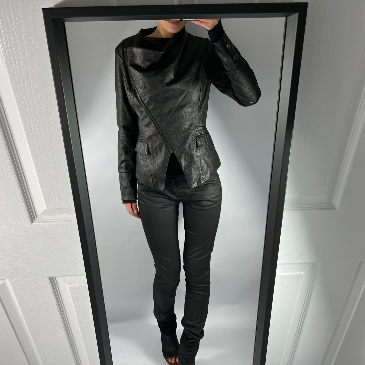 VINTAGE ASYMMETRICAL JACKET