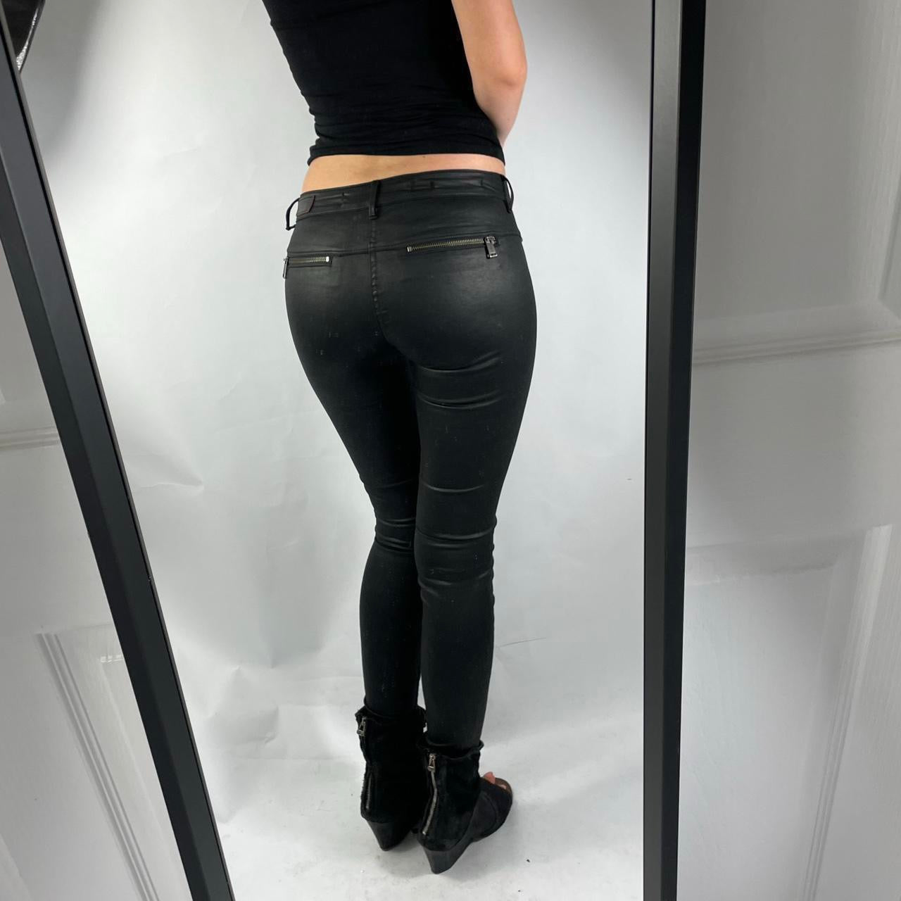 VINTAGE GUESS POWER SKINNY LOW JEANS