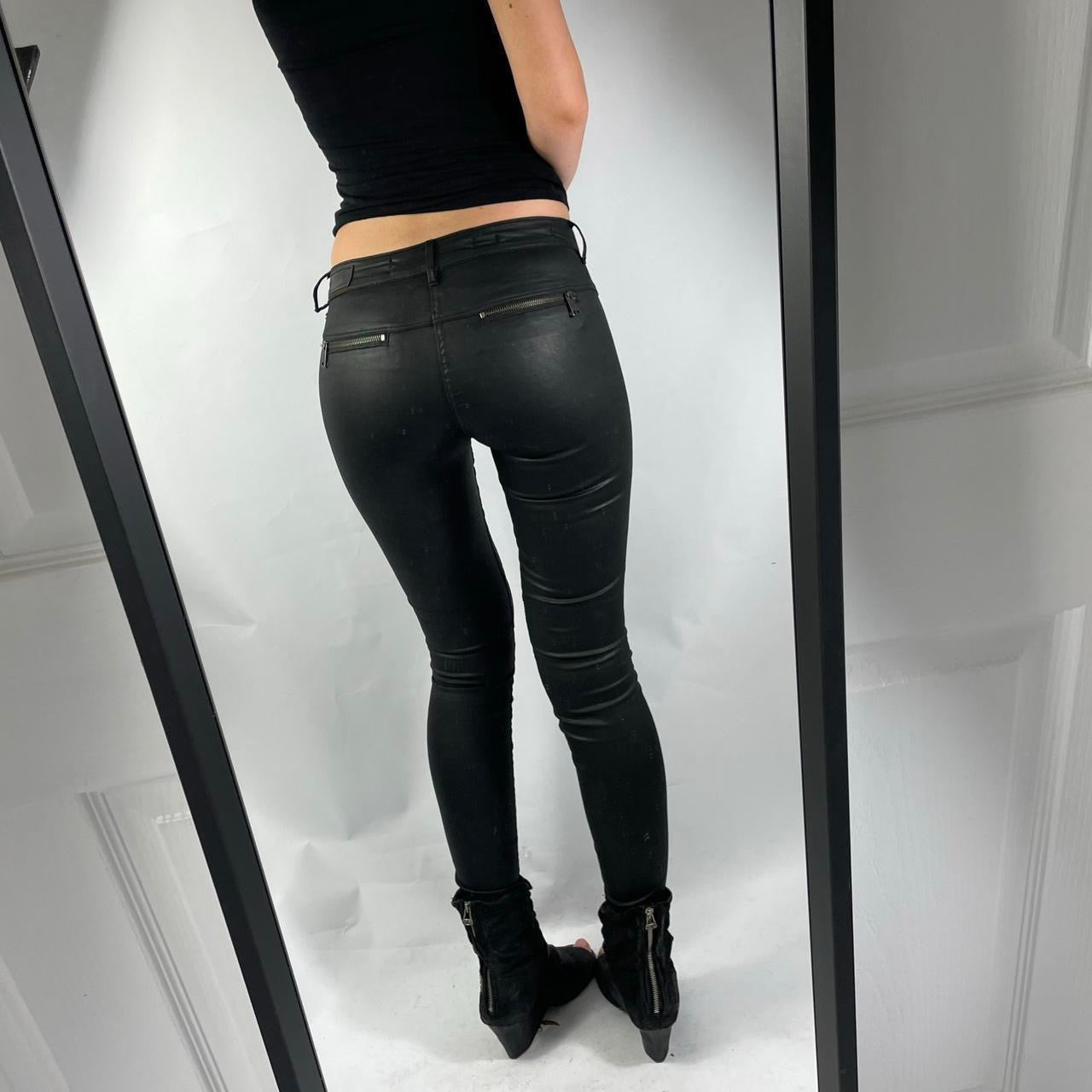 VINTAGE GUESS POWER SKINNY LOW JEANS