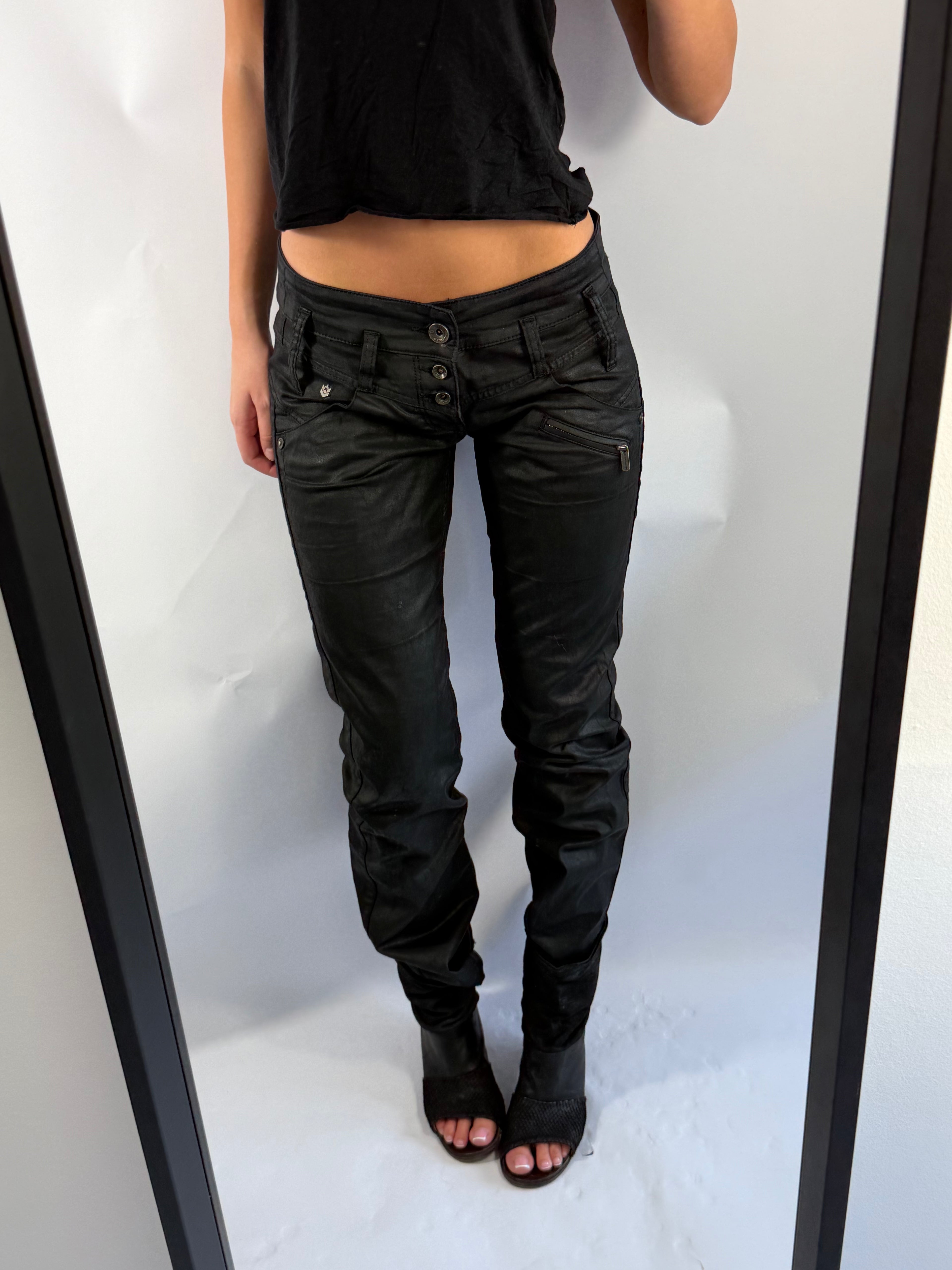 VINTAGE WAXED JEANS
