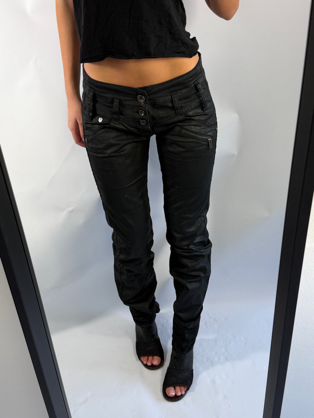 VINTAGE WAXED JEANS