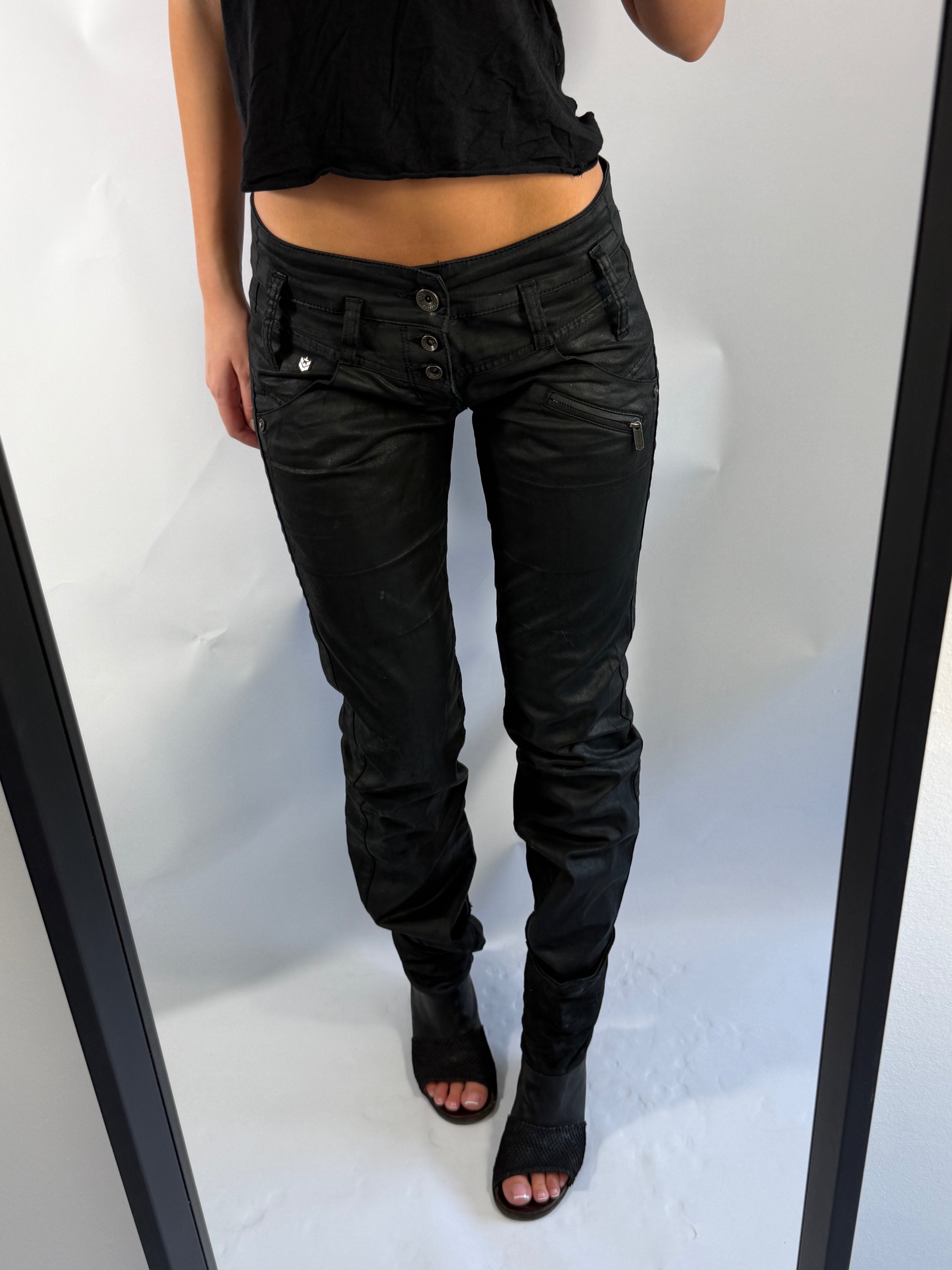 VINTAGE WAXED JEANS