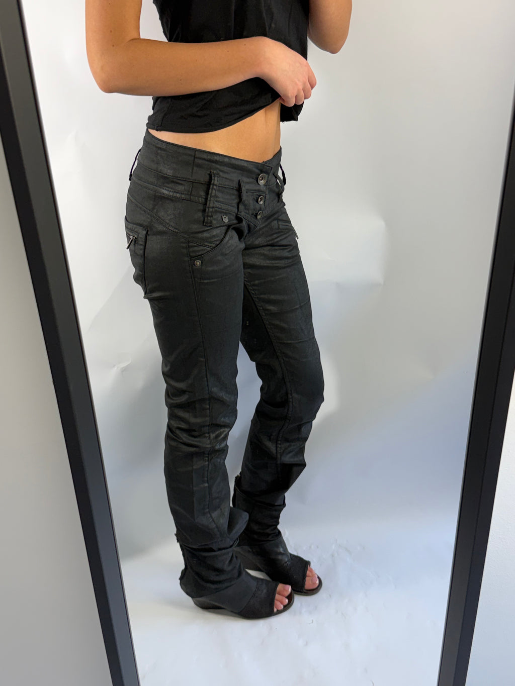 VINTAGE WAXED JEANS