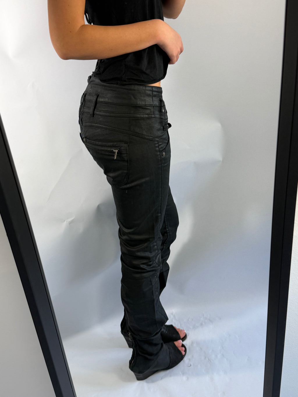 VINTAGE WAXED JEANS