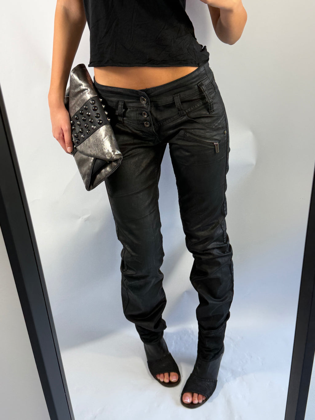 VINTAGE WAXED JEANS