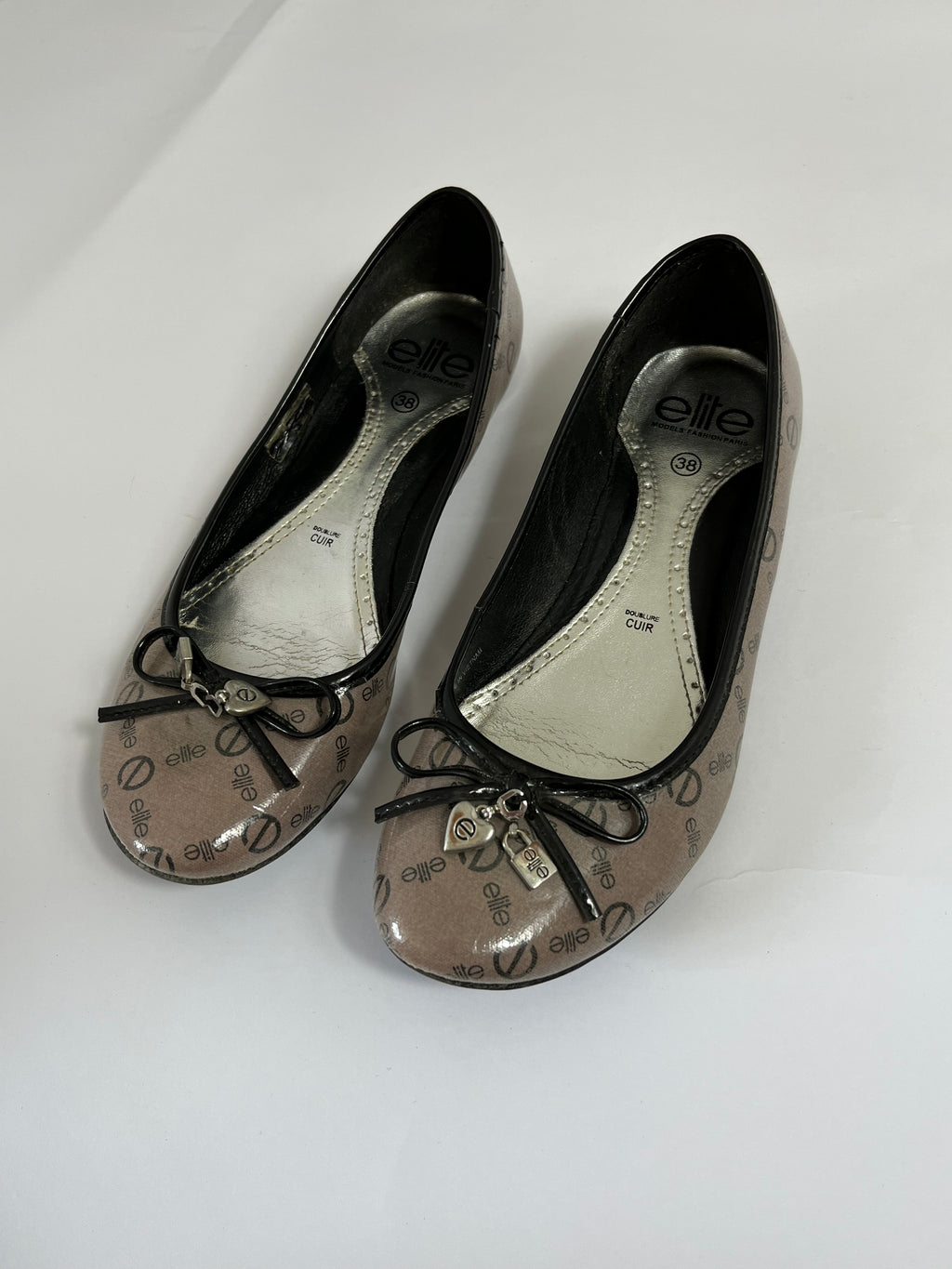 VINTAGE BALLERINA FLATS EU38