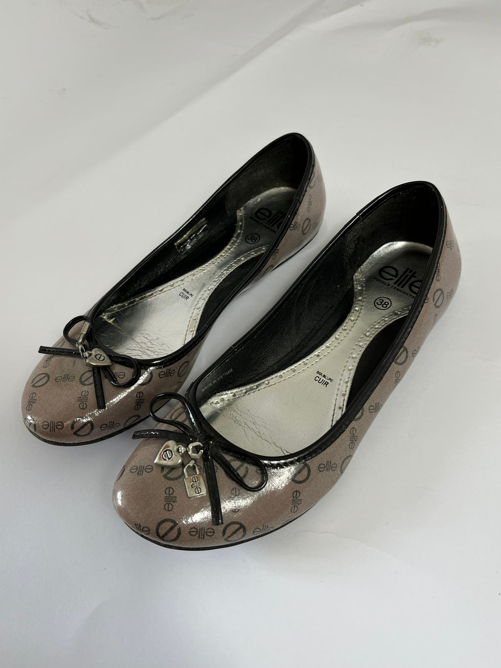 VINTAGE BALLERINA FLATS EU38