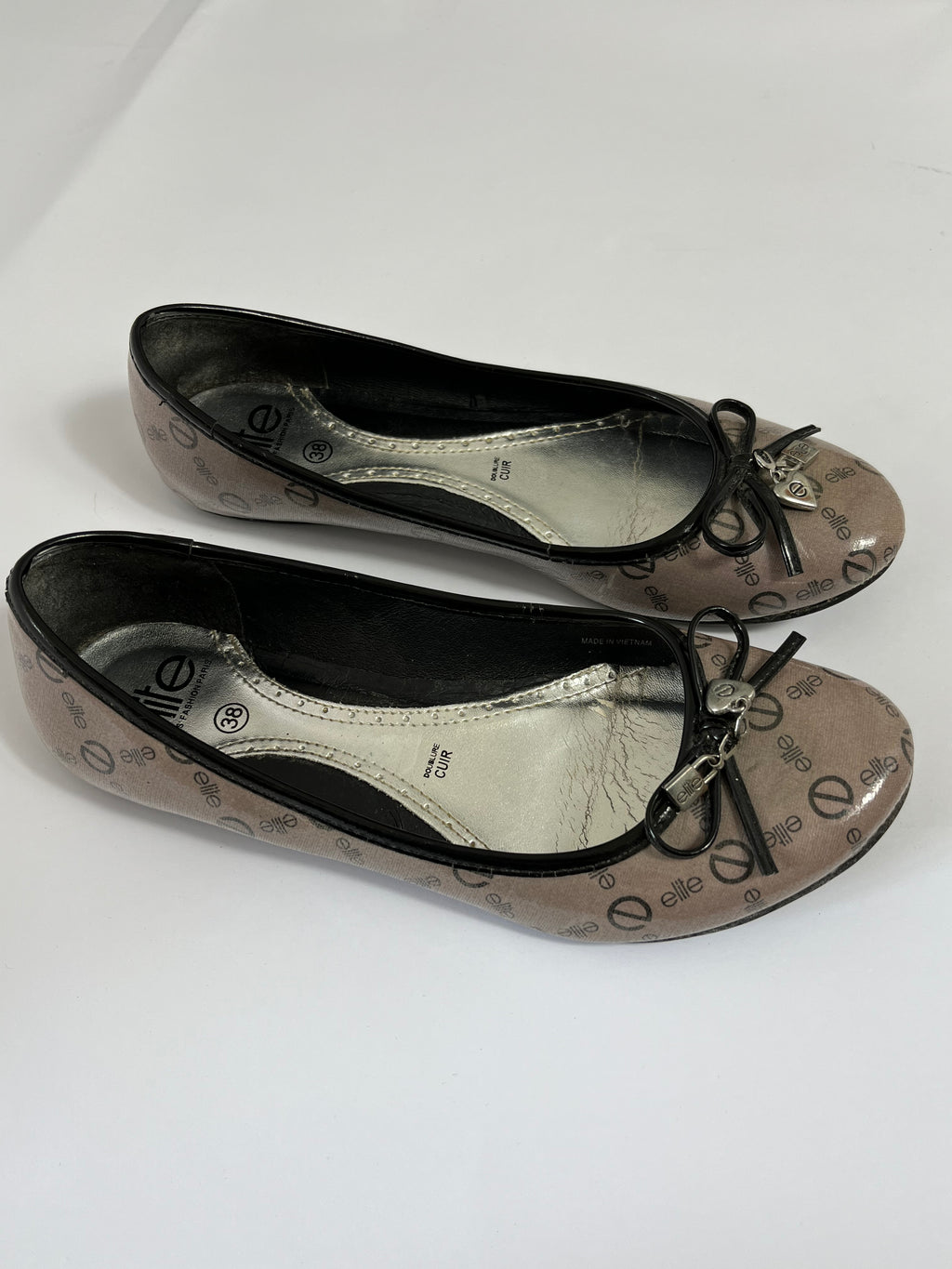 VINTAGE BALLERINA FLATS EU38