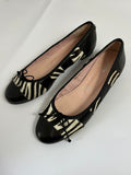VINTAGE PONY FUR BALLERINA FLATS EU40