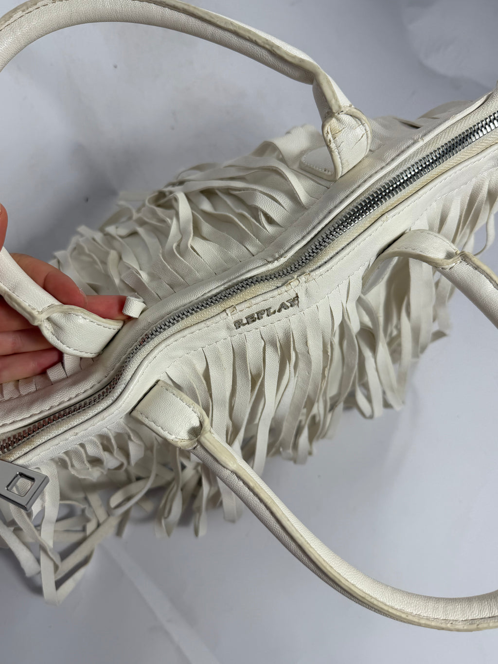 VINTAGE REPLAY FRINGE BAG
