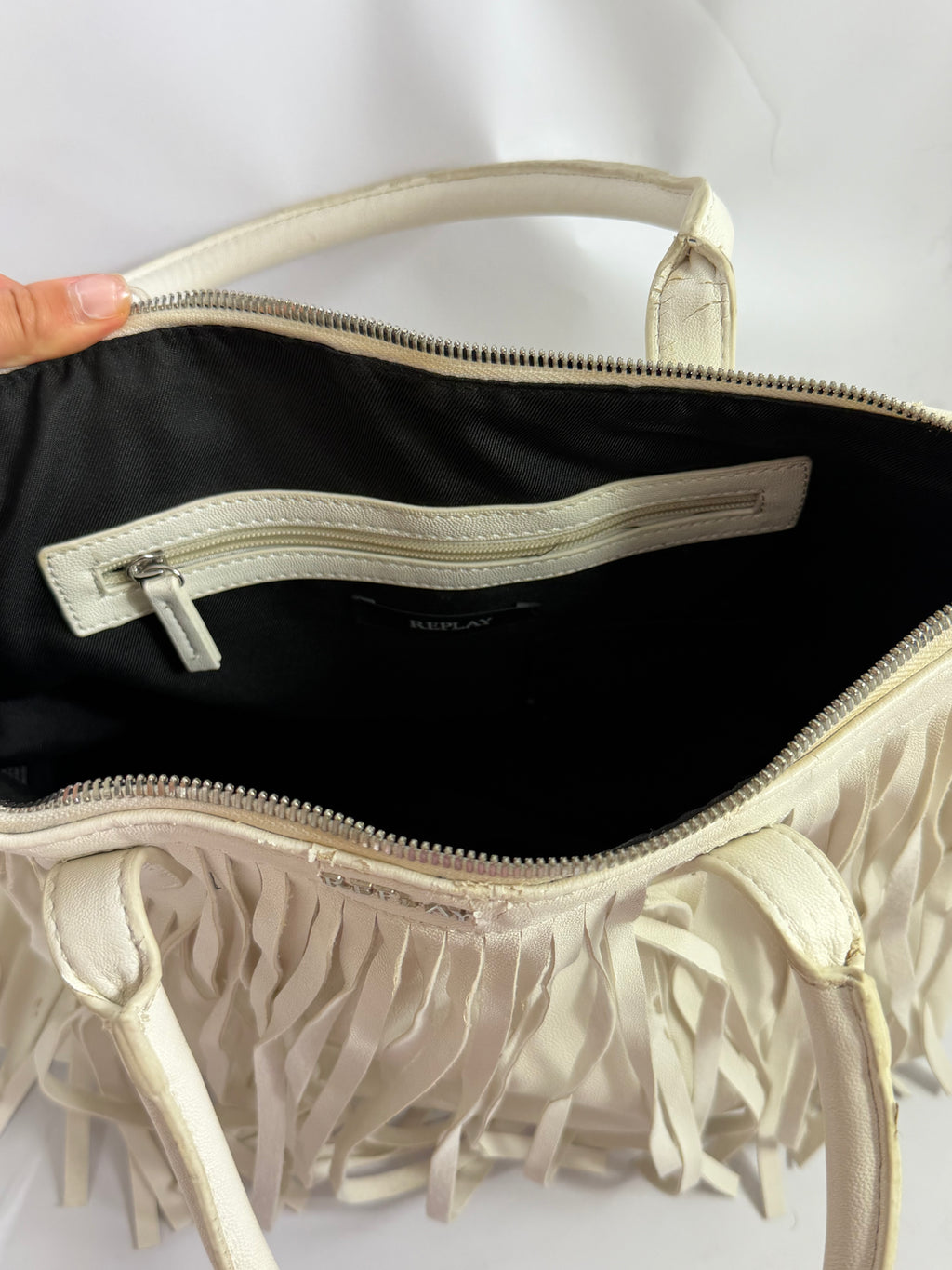 VINTAGE REPLAY FRINGE BAG