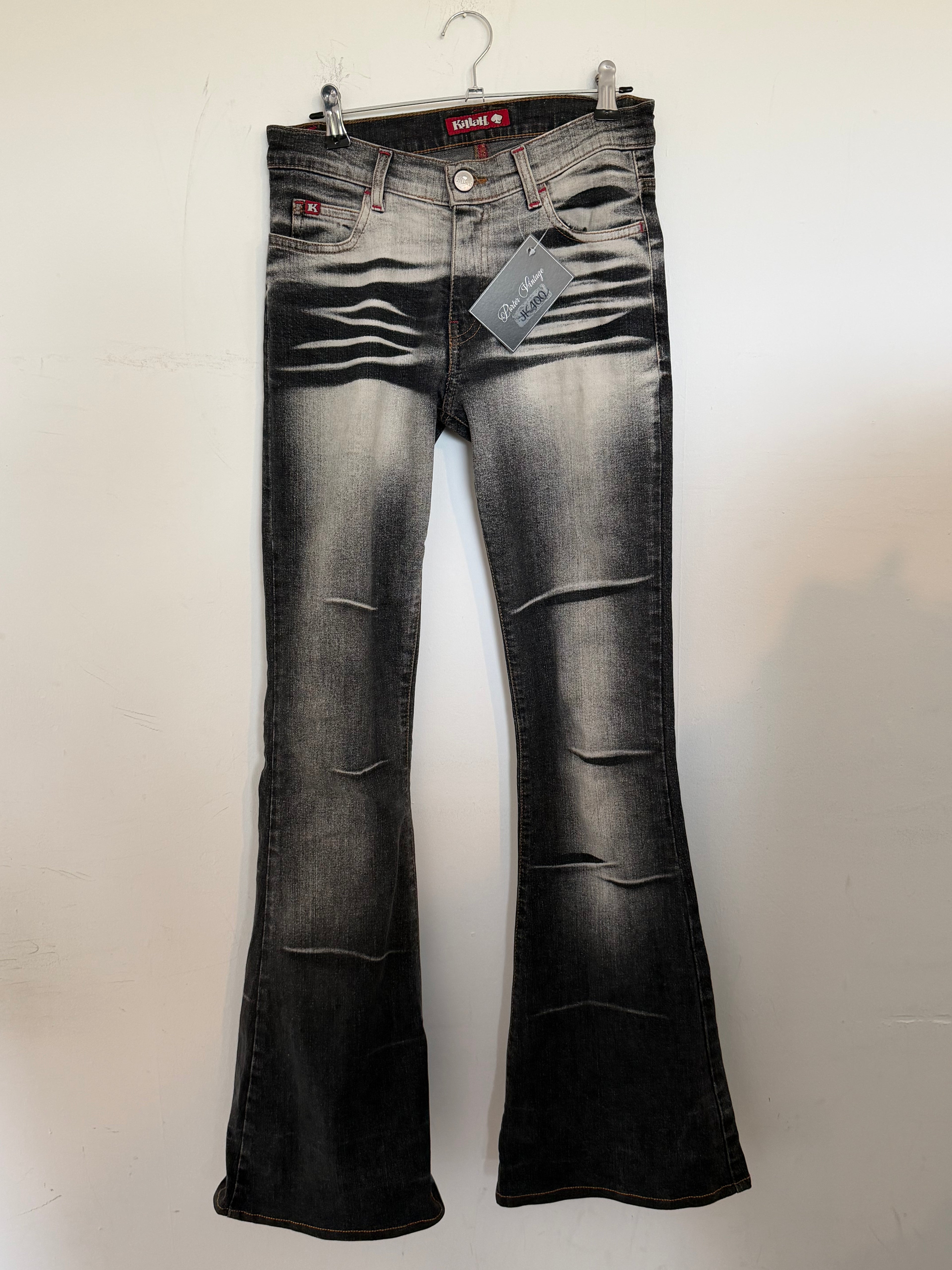 VINTAGE 2000s KILLAH LOW RISE JEANS SIZE 26