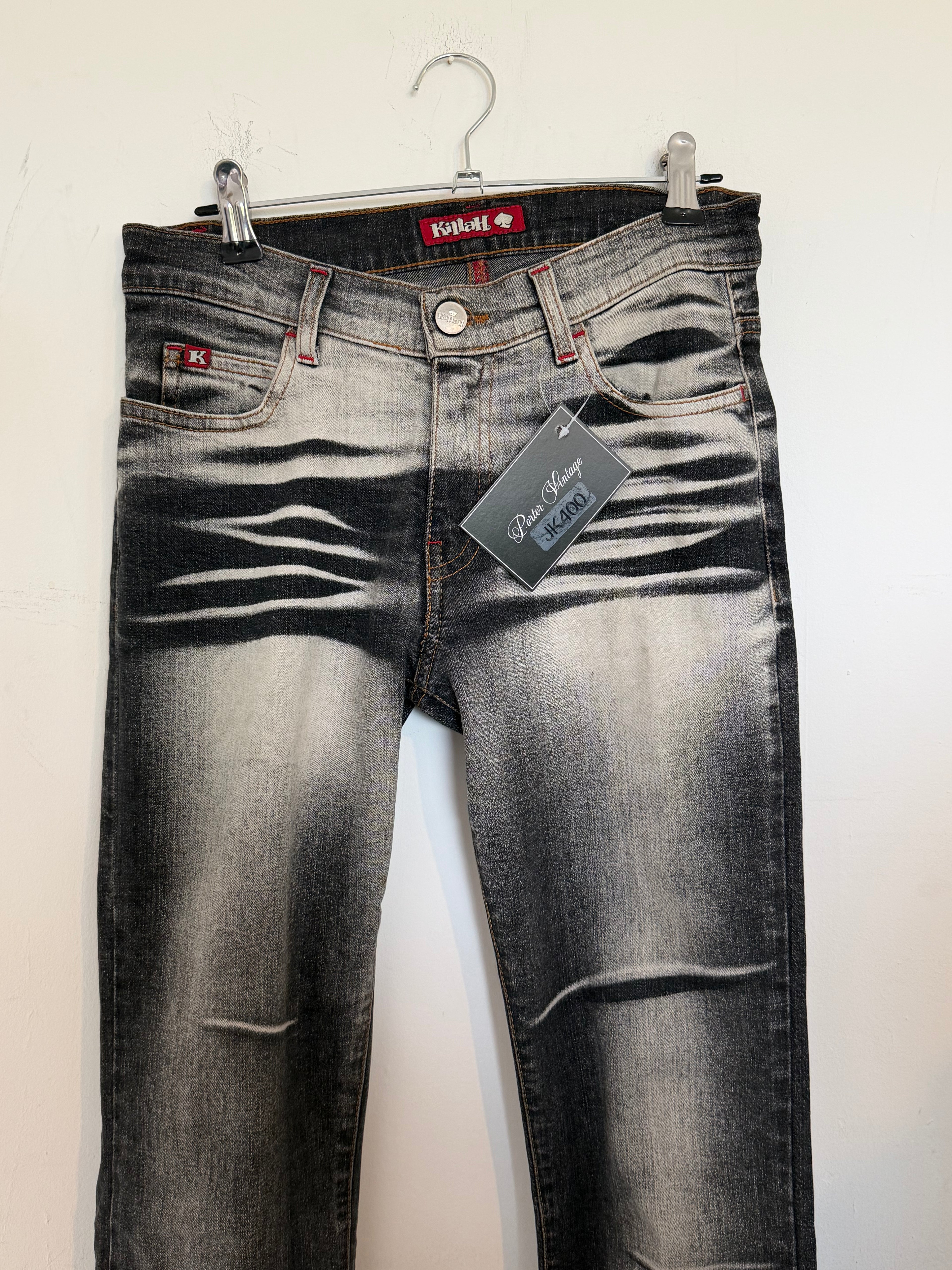 VINTAGE 2000s KILLAH LOW RISE JEANS SIZE 26