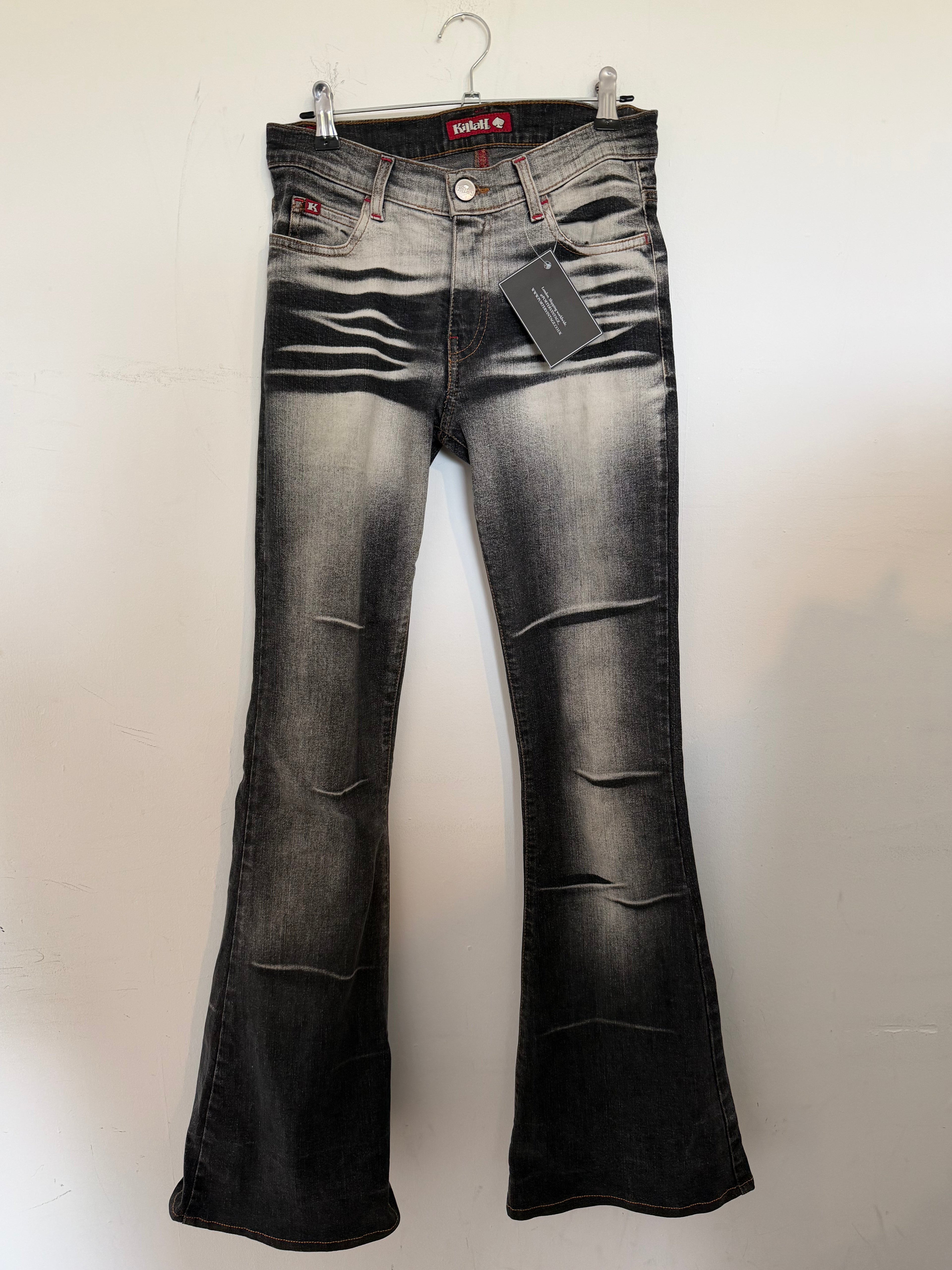 VINTAGE 2000s KILLAH LOW RISE JEANS SIZE 26