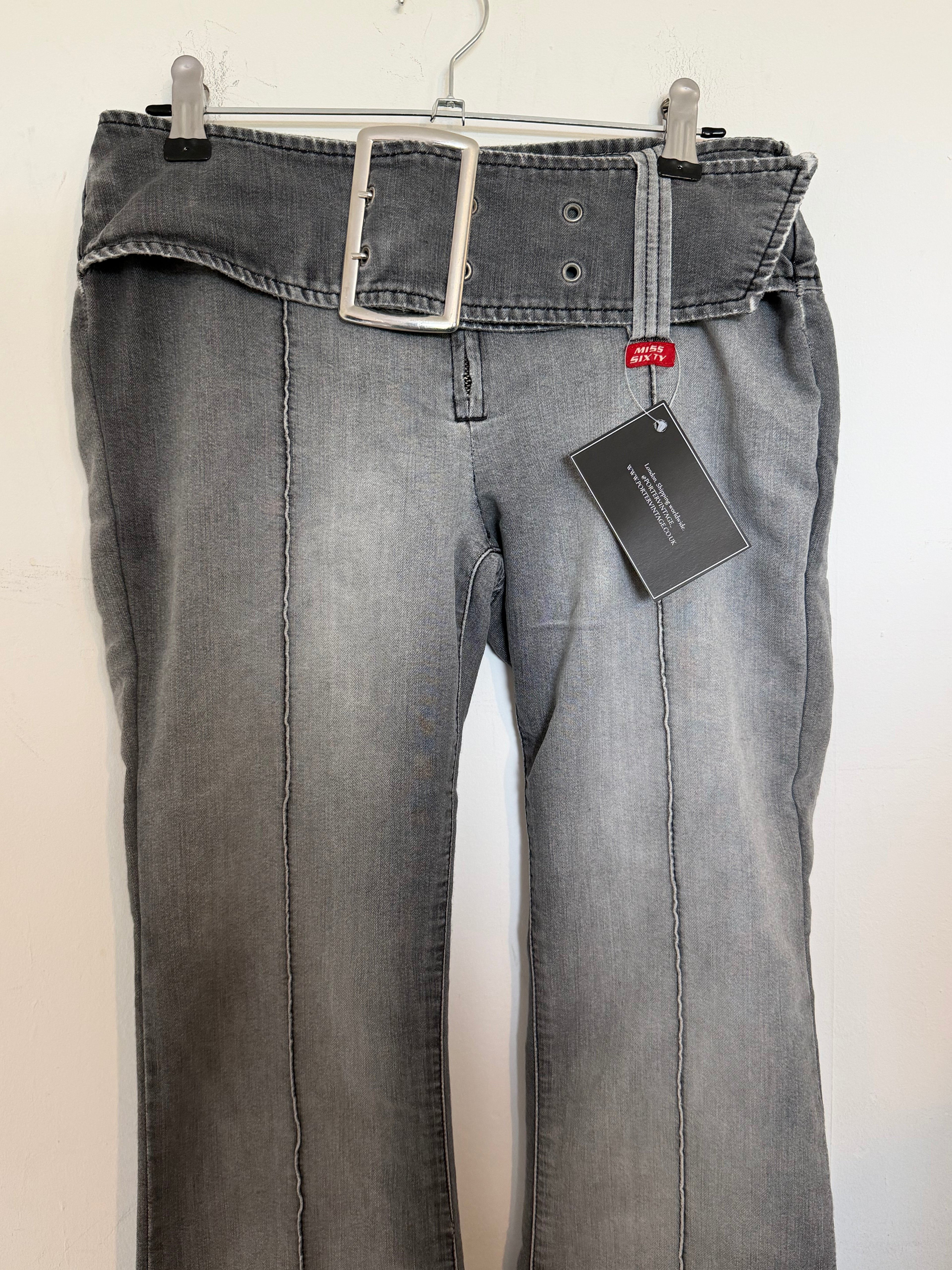 VINTAGE 2000s MISS SIXTY LOW RISE JEANS SIZE 26