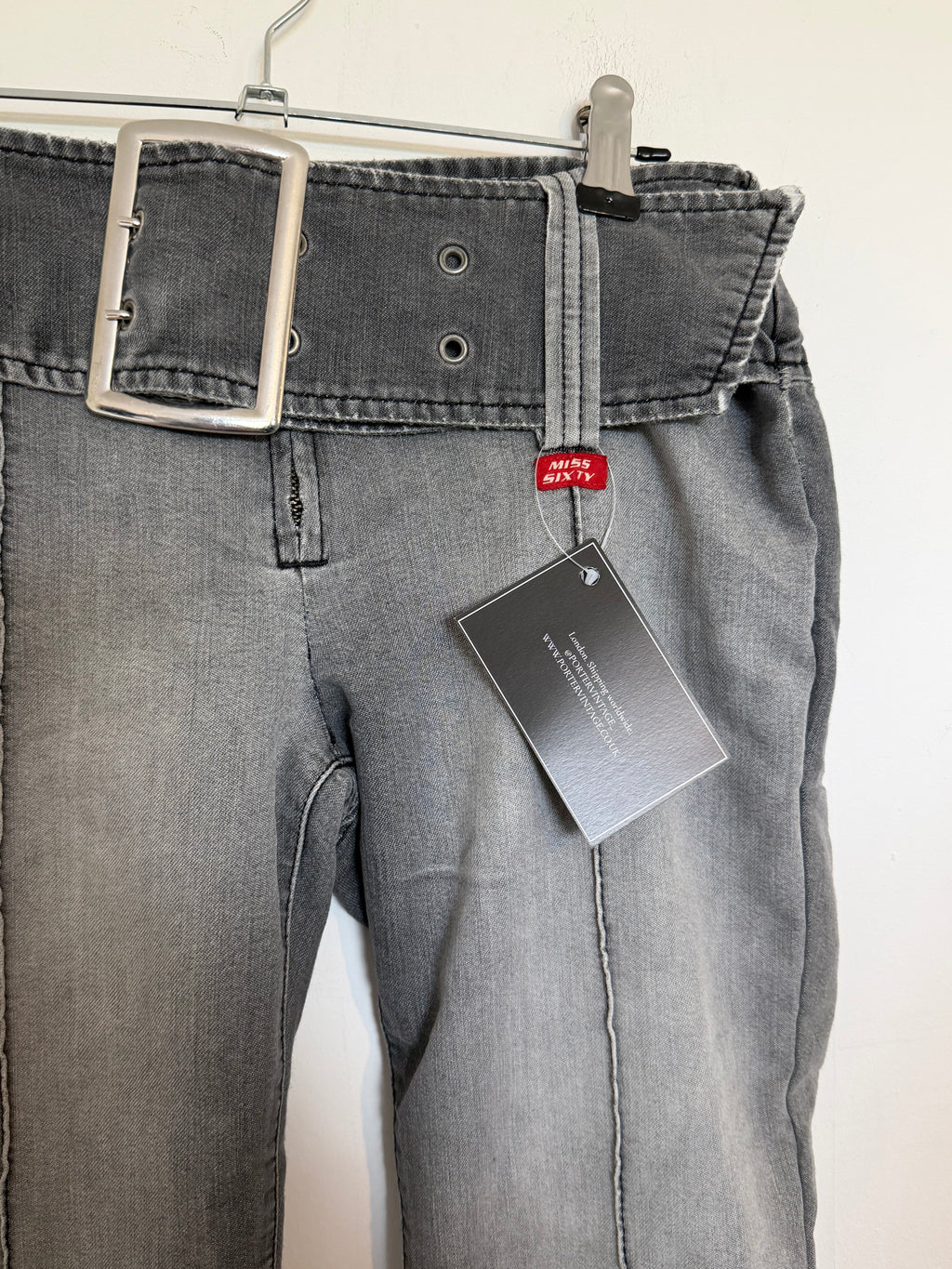 VINTAGE 2000s MISS SIXTY LOW RISE JEANS SIZE 26