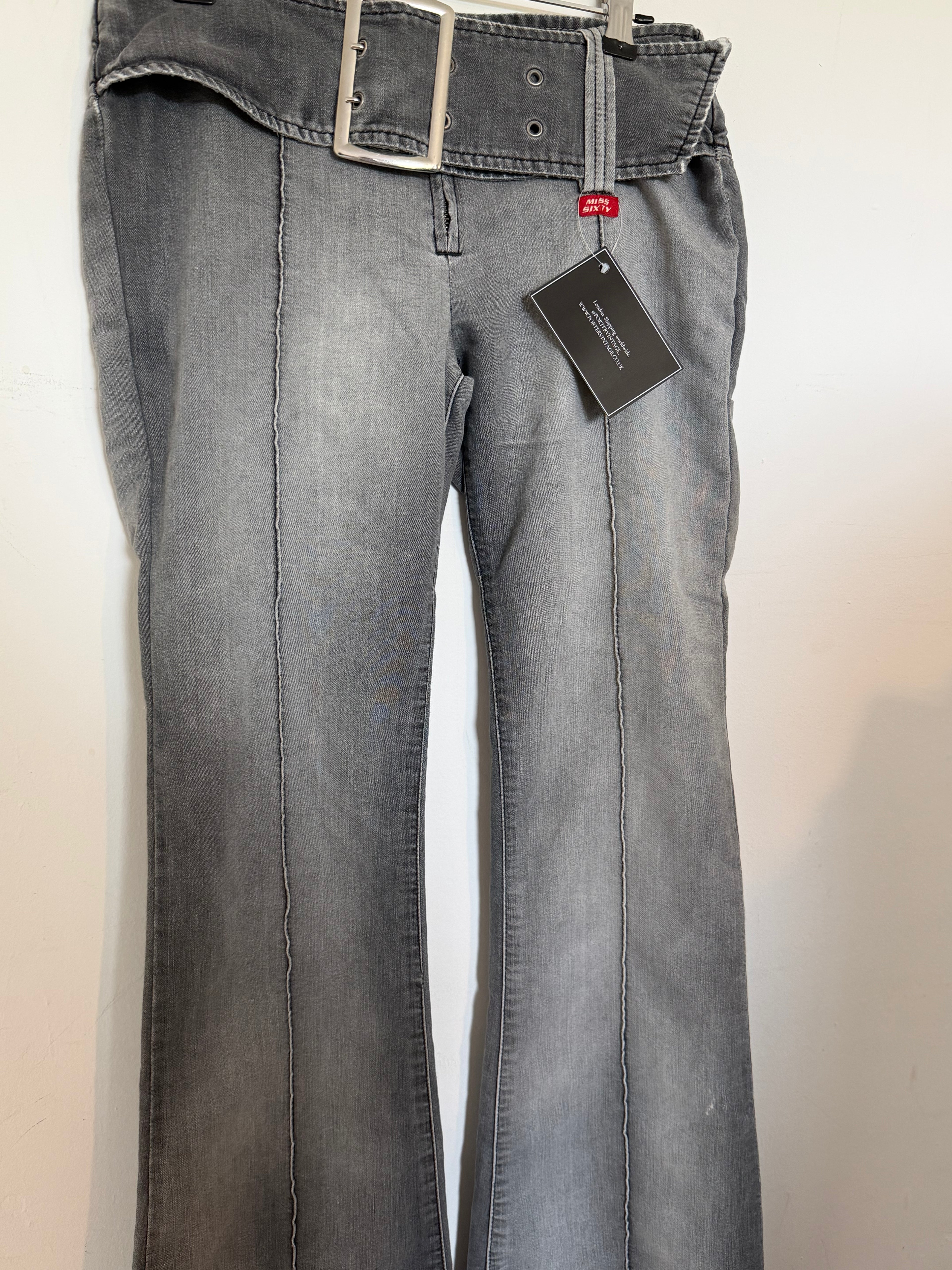 VINTAGE 2000s MISS SIXTY LOW RISE JEANS SIZE 26