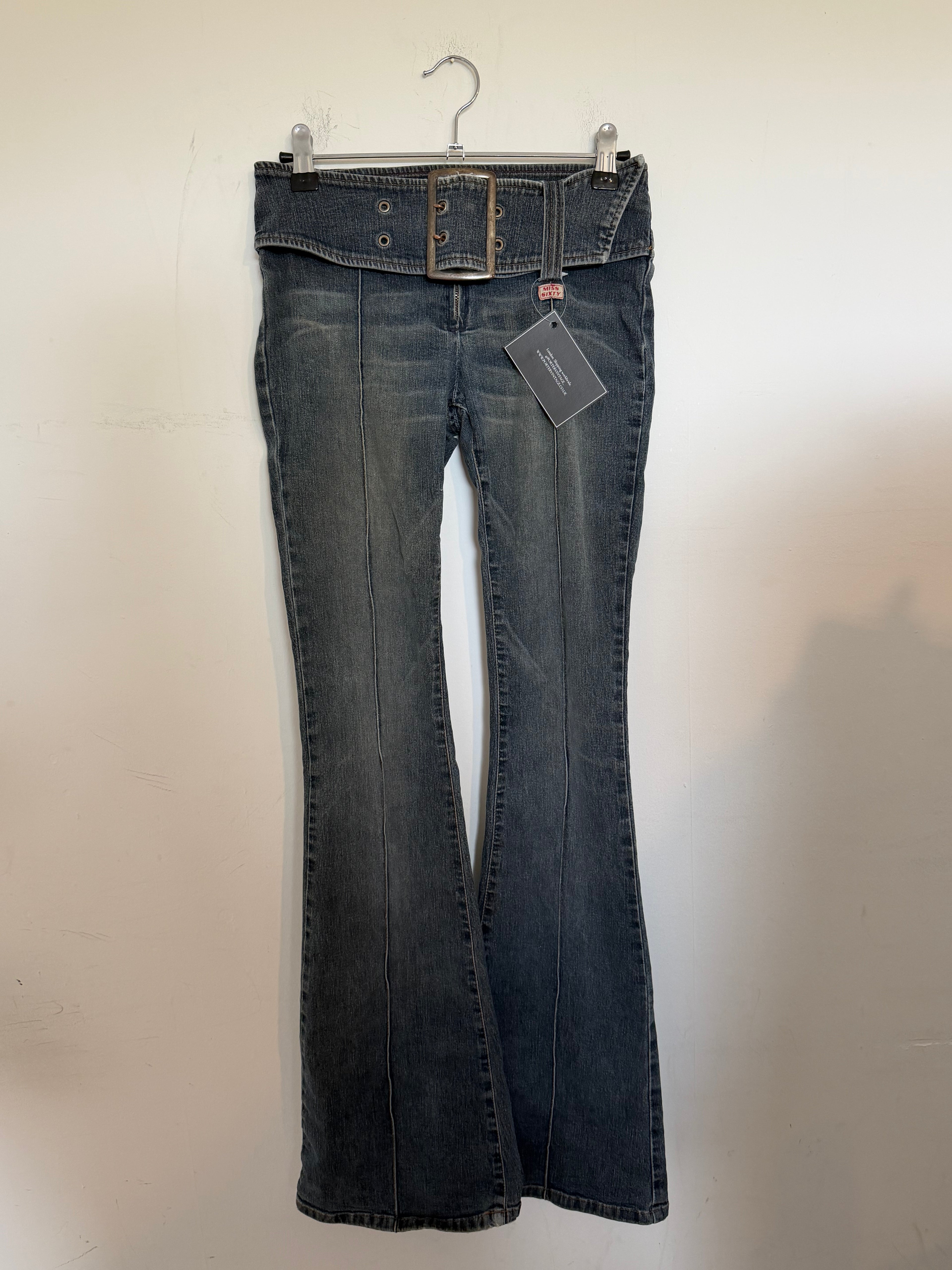 VINTAGE 2000s MISS SIXTY LOW RISE JEANS SIZE 26