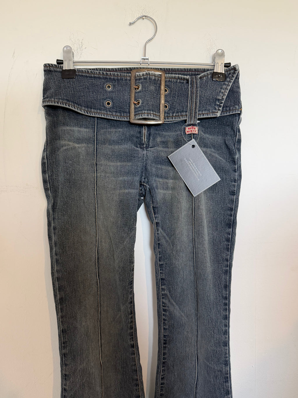 VINTAGE 2000s MISS SIXTY LOW RISE JEANS SIZE 26
