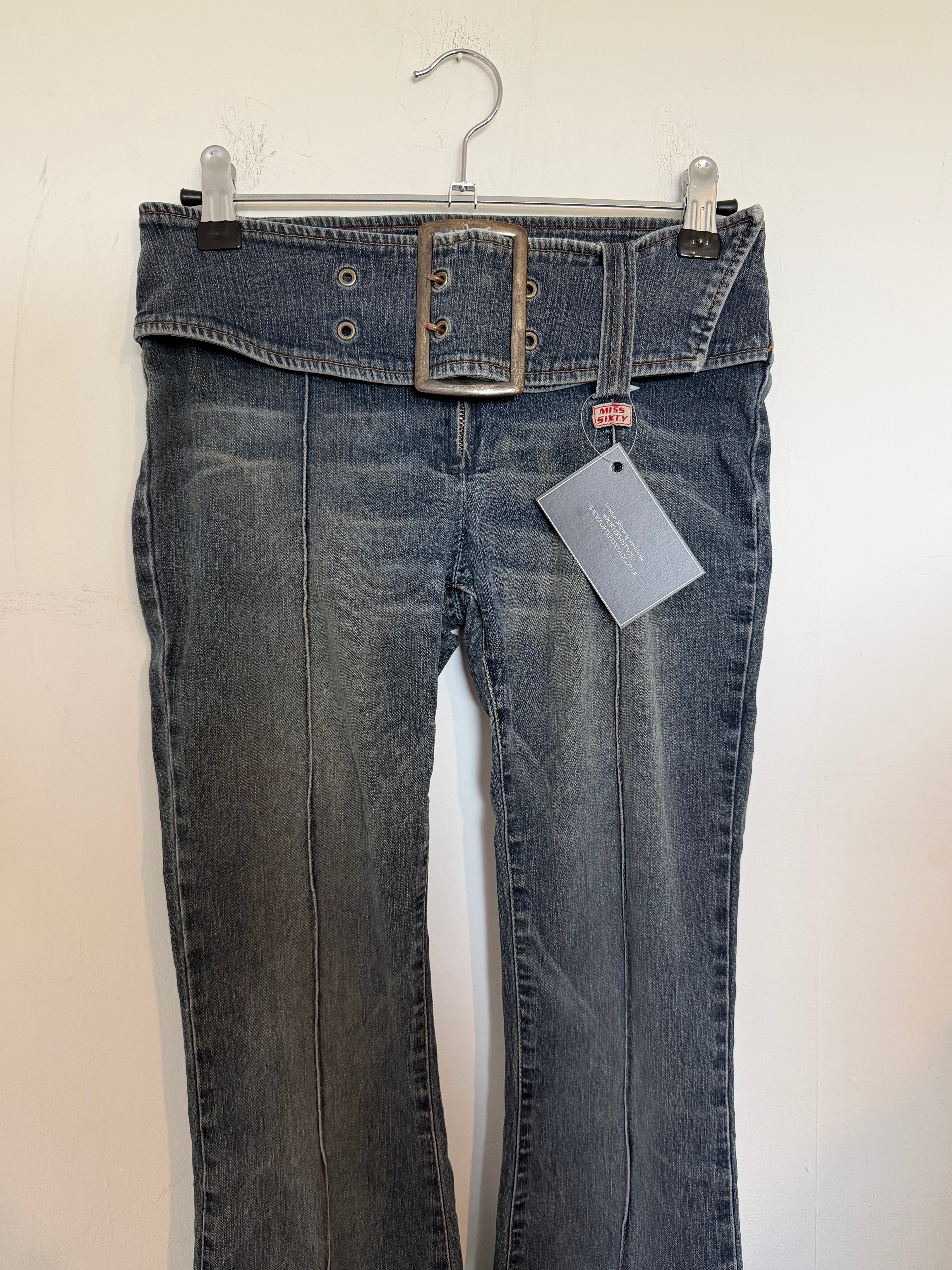 VINTAGE 2000s MISS SIXTY LOW RISE JEANS SIZE 26