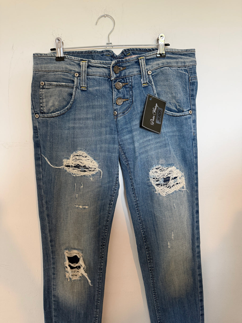 VINTAGE LOW RISE JEANS SIZE 27