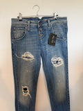 VINTAGE LOW RISE JEANS SIZE 27