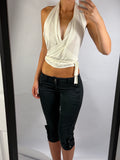 VINTAGE BACKLESS TOP