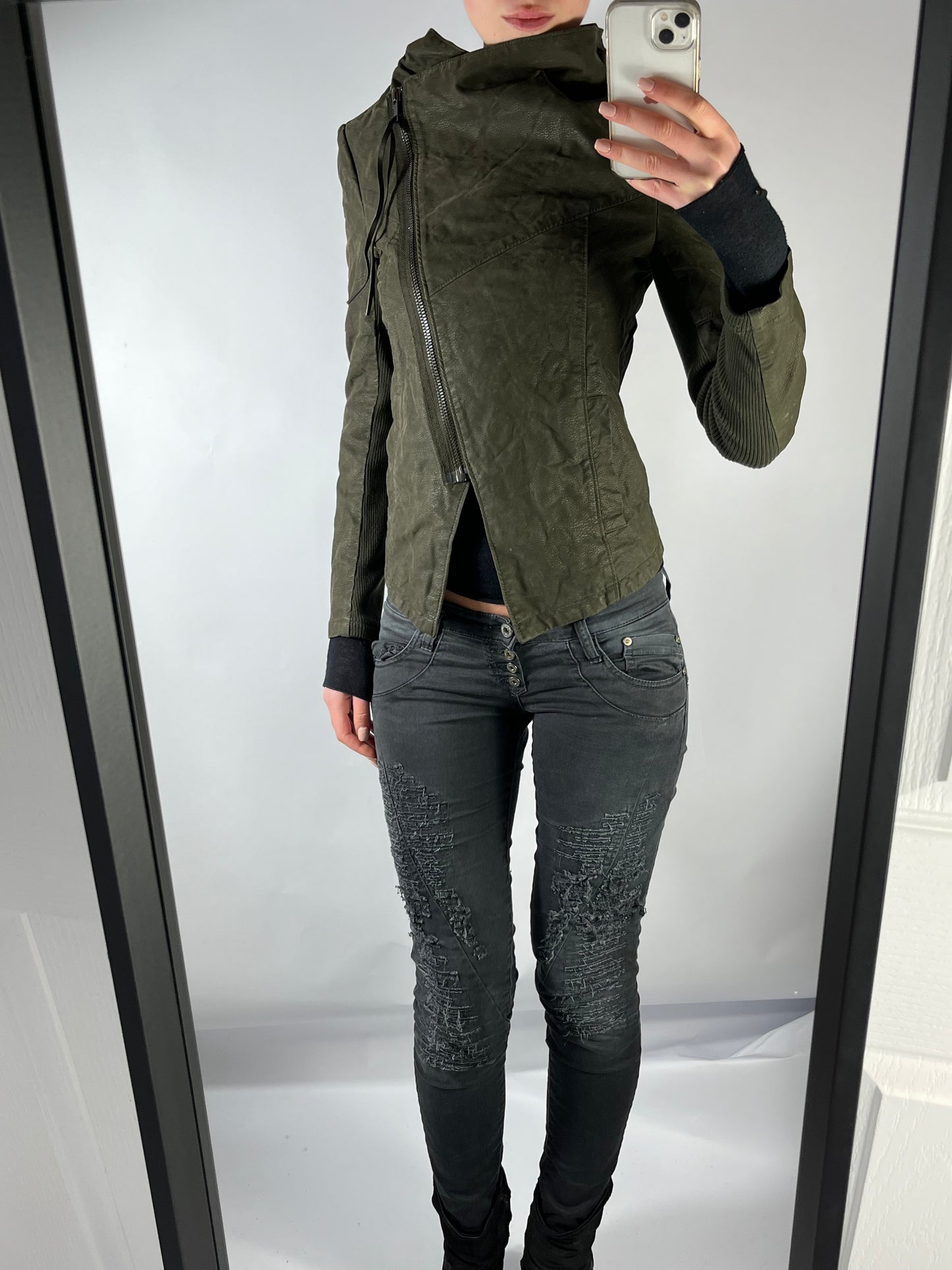 VINTAGE ASYMMETRIC JACKET