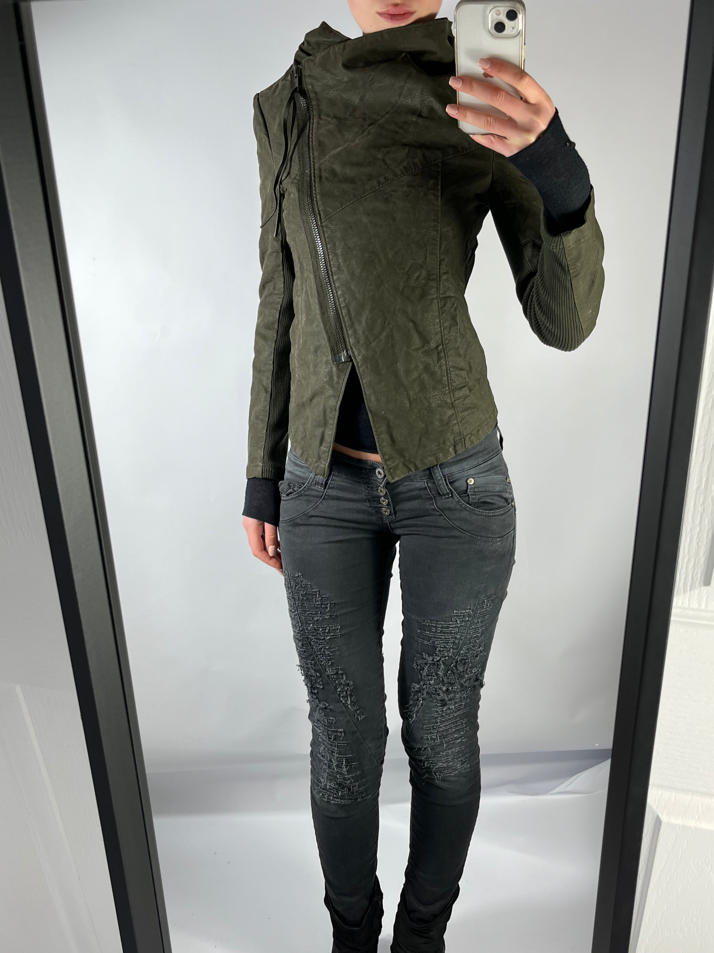 VINTAGE ASYMMETRIC JACKET