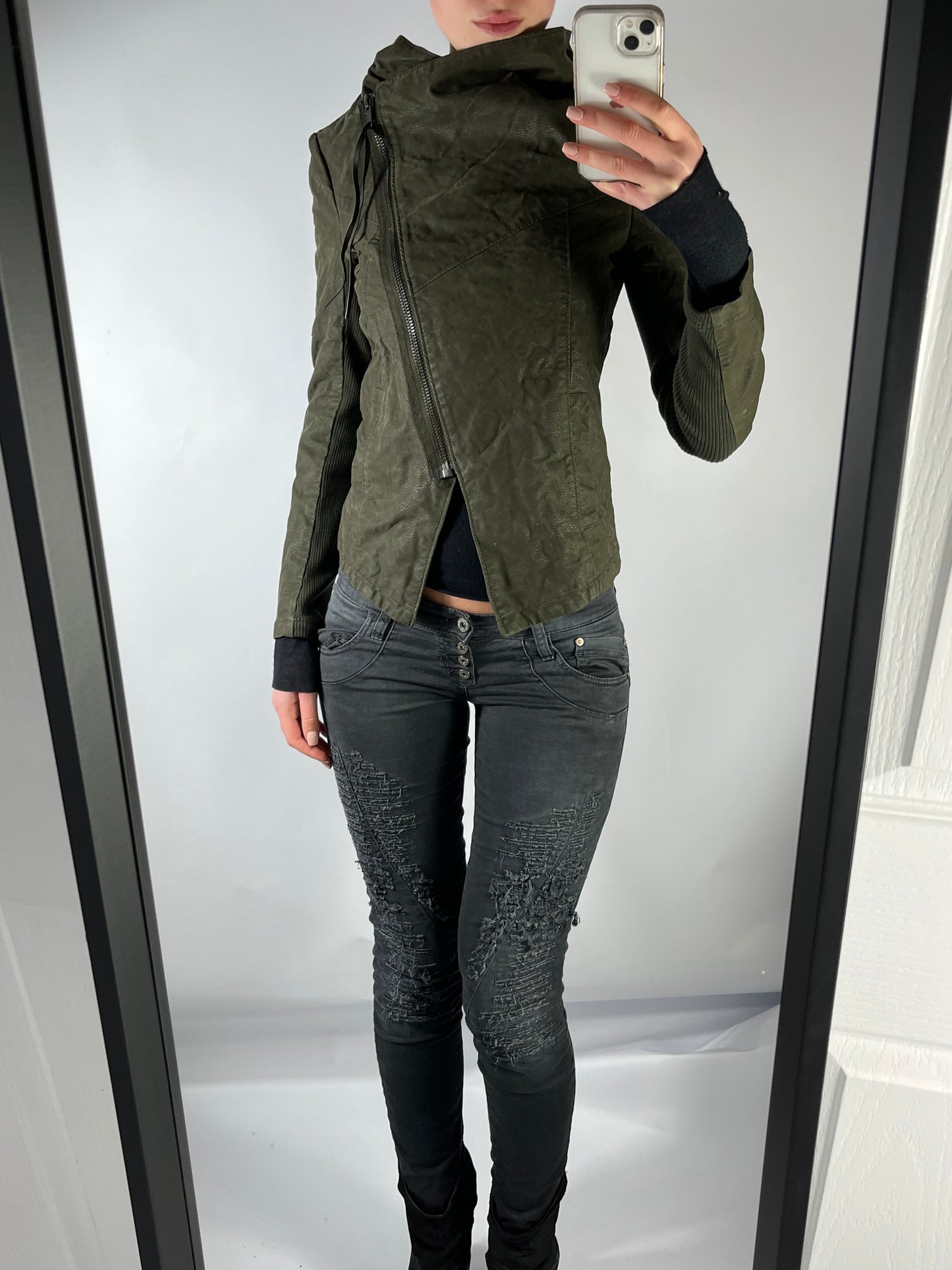 VINTAGE ASYMMETRIC JACKET