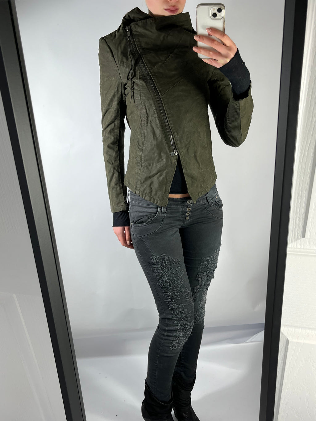 VINTAGE ASYMMETRIC JACKET