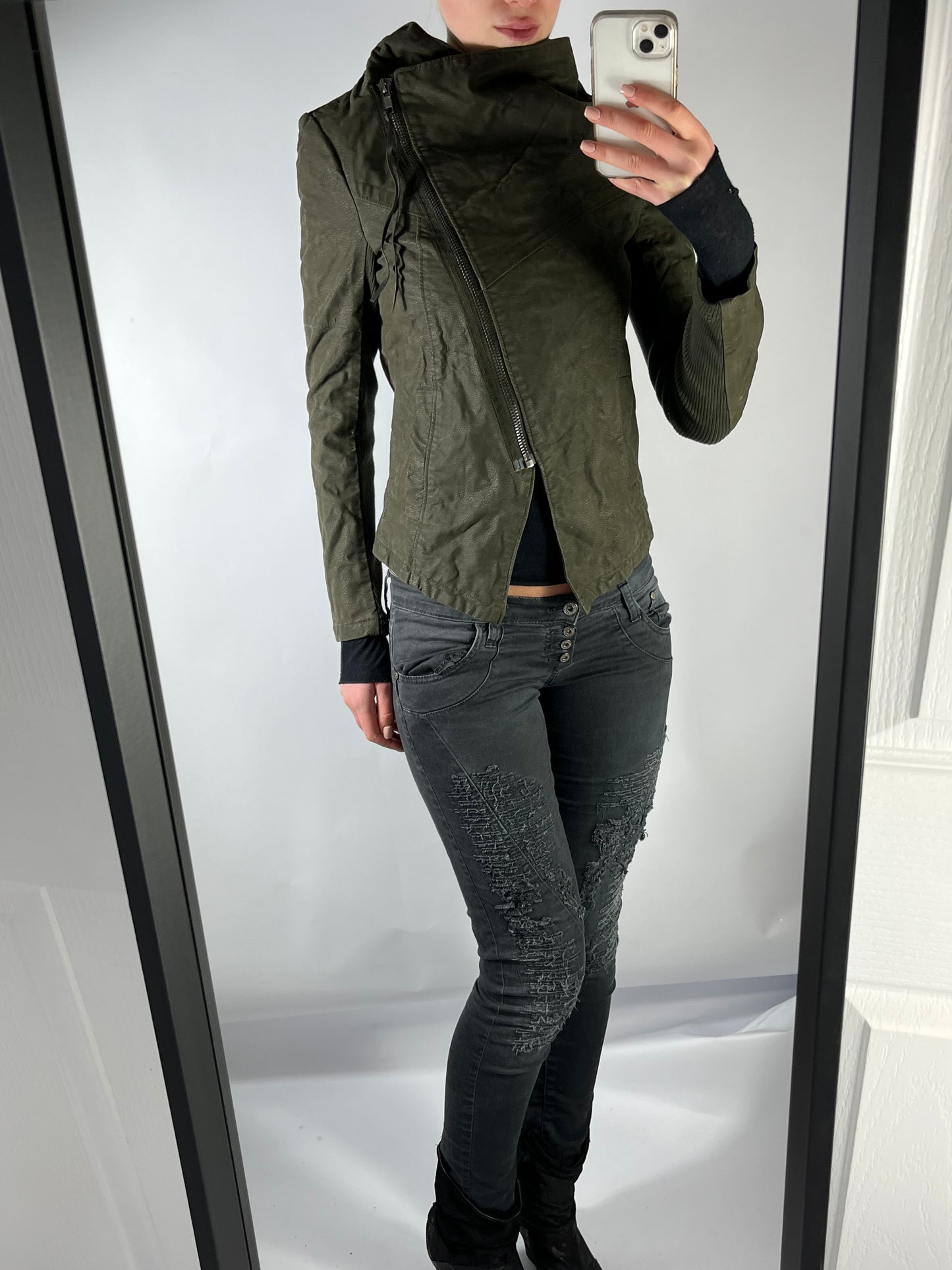 VINTAGE ASYMMETRIC JACKET