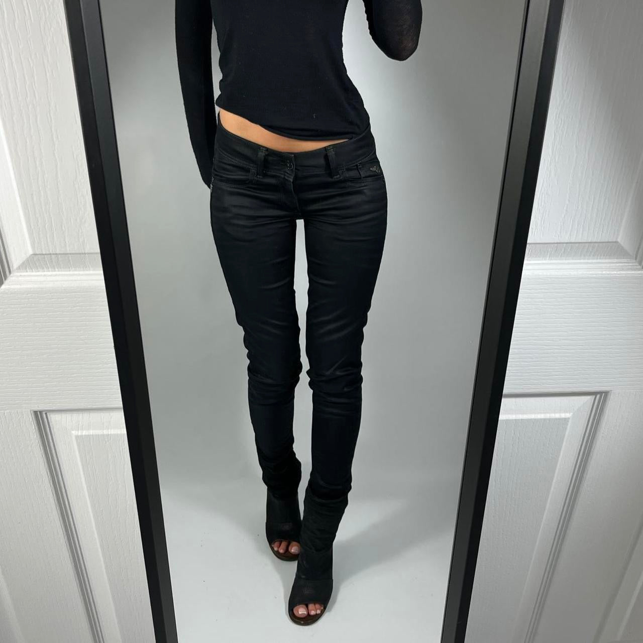 VINTAGE 2000S G STAR LOW RISE JEANS W26L32