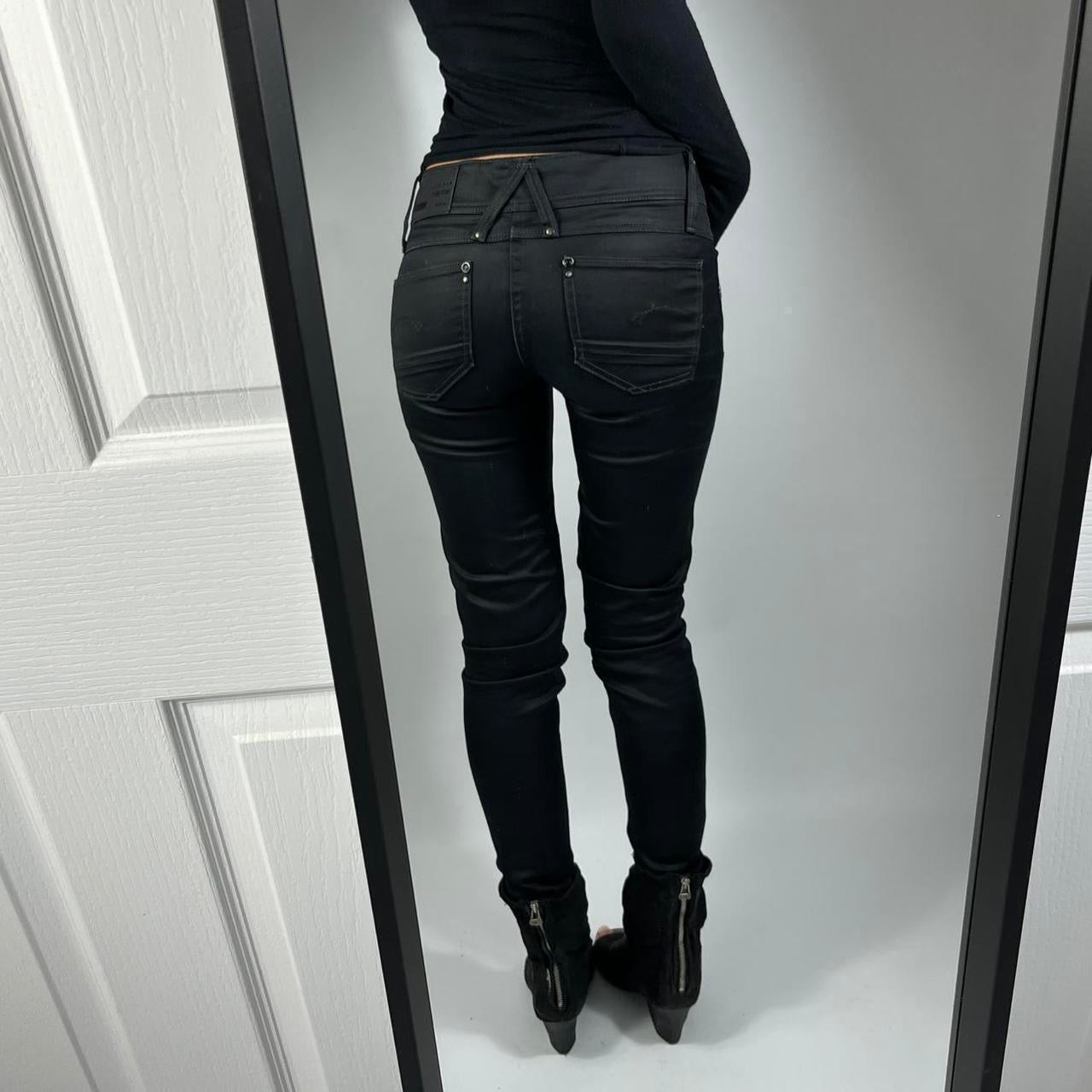 VINTAGE 2000S G STAR LOW RISE JEANS W26L32
