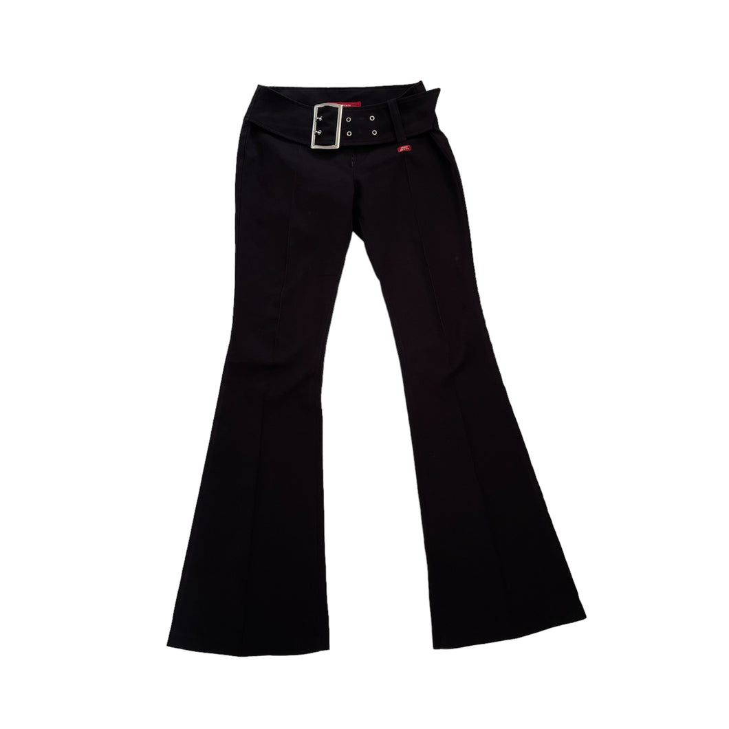 MISS SIXTY LOW RISE BLACK TROUSERS