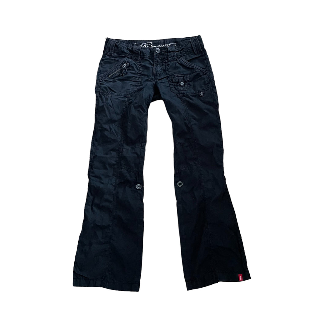 ESPRIT LOW RISE CARGO TROUSERS